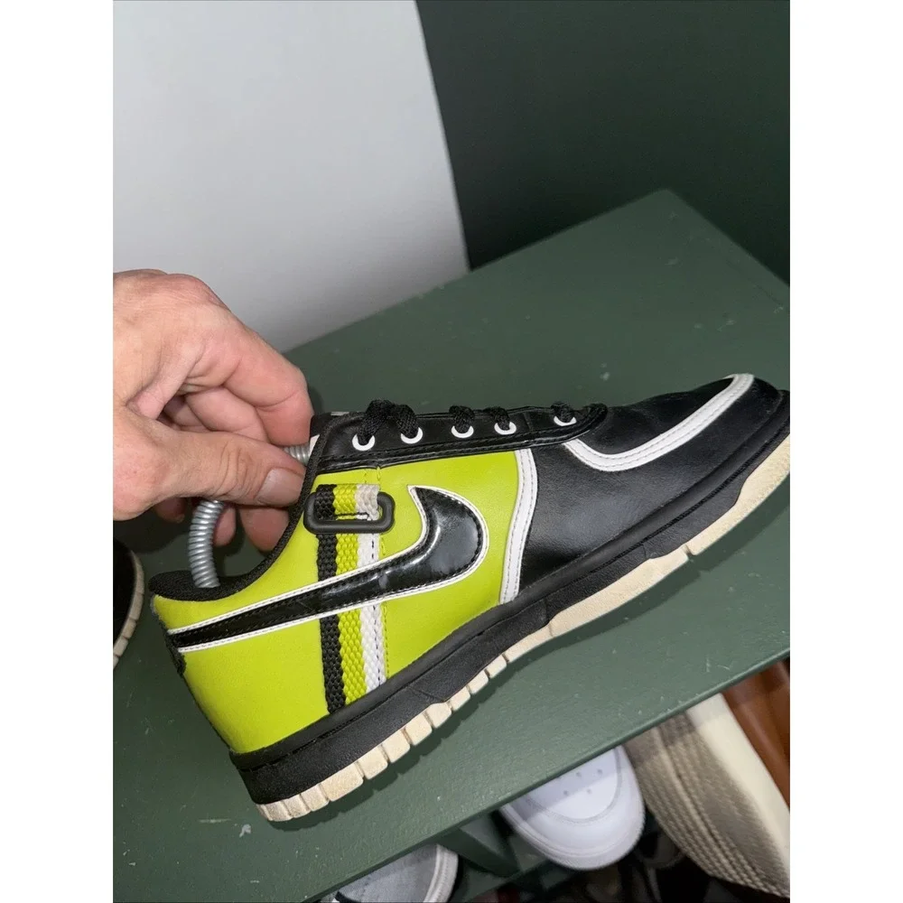 EUC Nike Vandal Low GS 'Glow‎ In Dark Spider Web' Sz 5Y